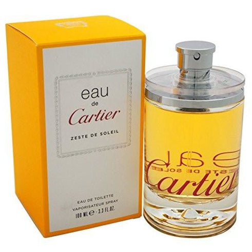 Cartier Eau de Cartier Zeste de Soleil EDT 3.3 oz 100 ml