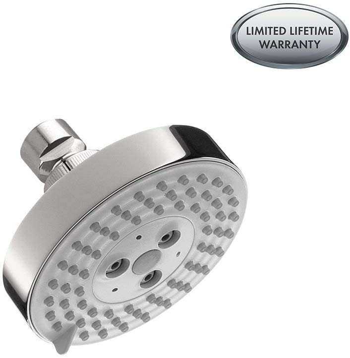 Hansgrohe 04340000 Raindance S 100 AIR 3-Jet Showerhead Chrome