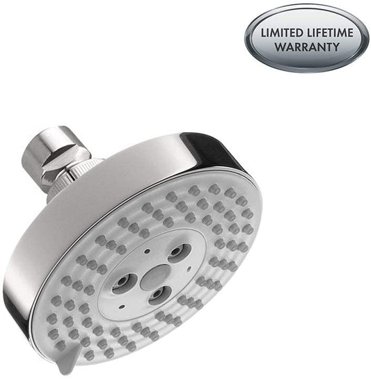 Hansgrohe 04340000 Raindance S 100 AIR 3-Jet Showerhead Chrome