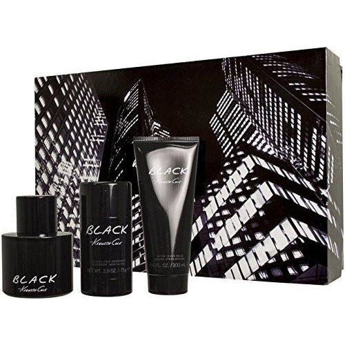 Kenneth Cole Black Gift Set 3-Piece EDP 3.4 oz Men