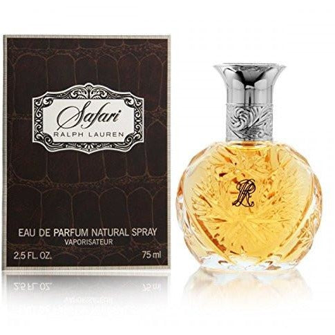 Ralph Lauren Safari Women Eau De Parfum Spray, 2.5 oz. 75 ml.