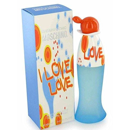 Moschino I Love Love For Women. Eau De Toilette Spray 3.4 oz
