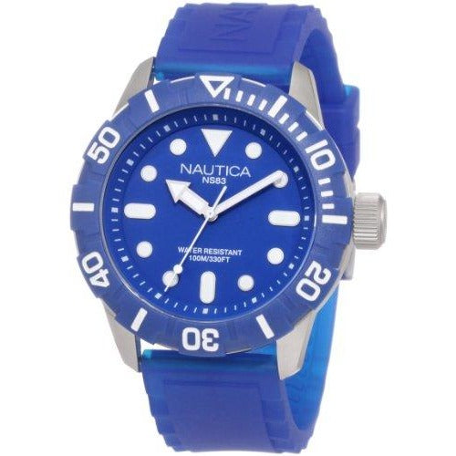 Nautica Men's N09601G South Beach Stainless Steel Watch