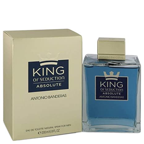 King Of Seduction Absolute Eau de Toilette 6.8 oz 200 ml "Huge Size" By Antonio Banderas