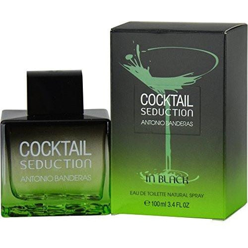 Antonio Banderas Cocktail Seduction In Black EDT 3.4 oz 100 ml