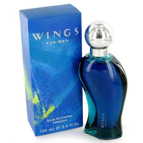 Wings for Men 3.4 oz. 100 ml. Giorgio Beverly Hills  Eau de Toilette Spray,