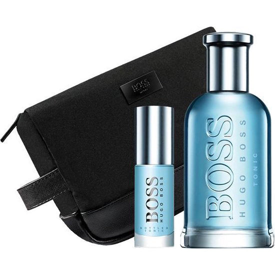 Hugo Boss BOSS Bottled Tonic 3pc Gift Set EDT 3.3 oz 100 ml Men Rafaelos