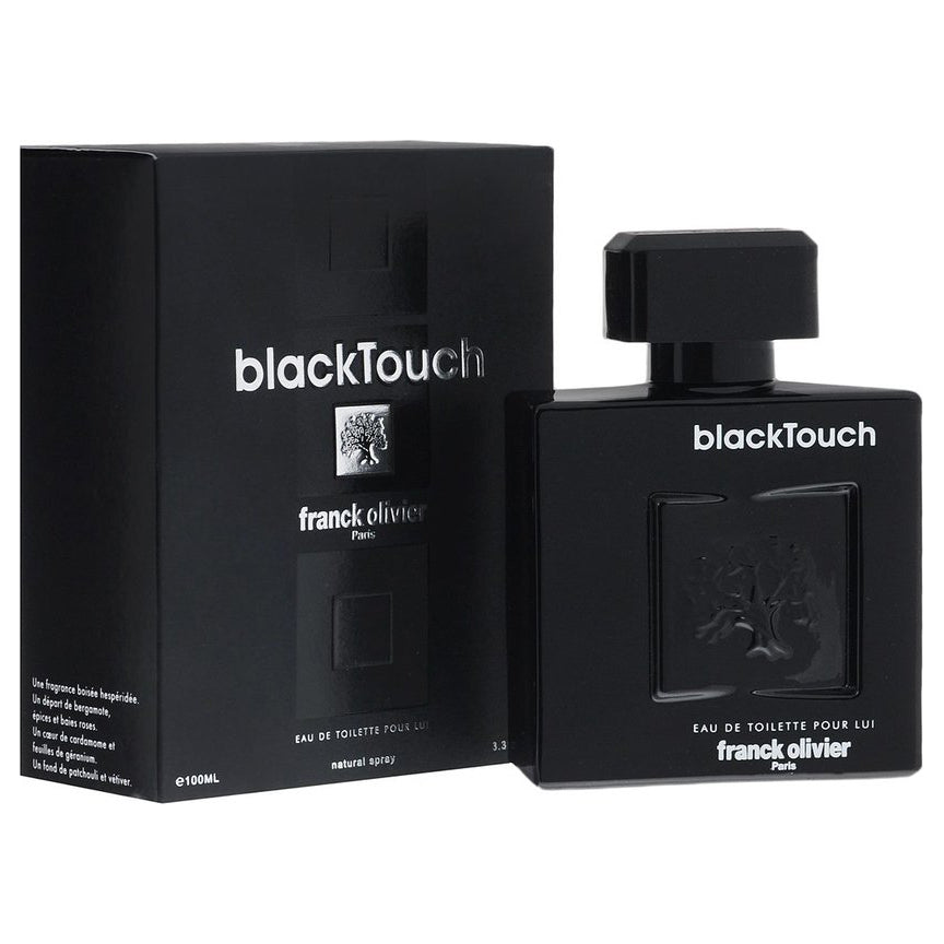 Black Touch by Franck Olivier 3.4 oz Eau de Toilette Spray for Men
