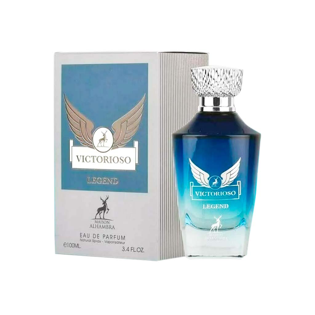 Alhambra Victorioso Legend Eau de Parfum for Men 3.4 oz 100 ml