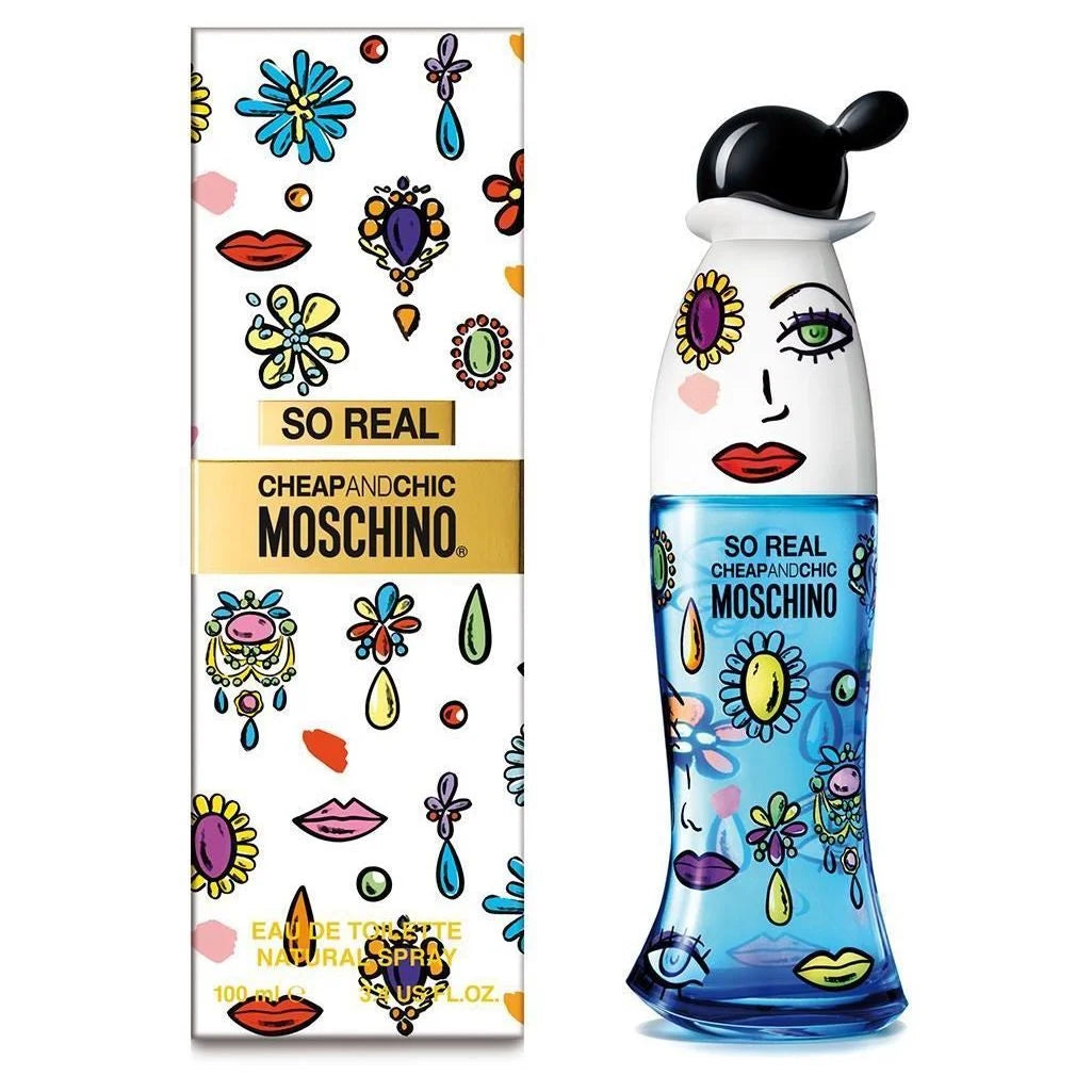 MOSCHINO Cheap and Chic So Real 3.4 oz 100 ml Eau De Toilette Spray Fo Rafaelos