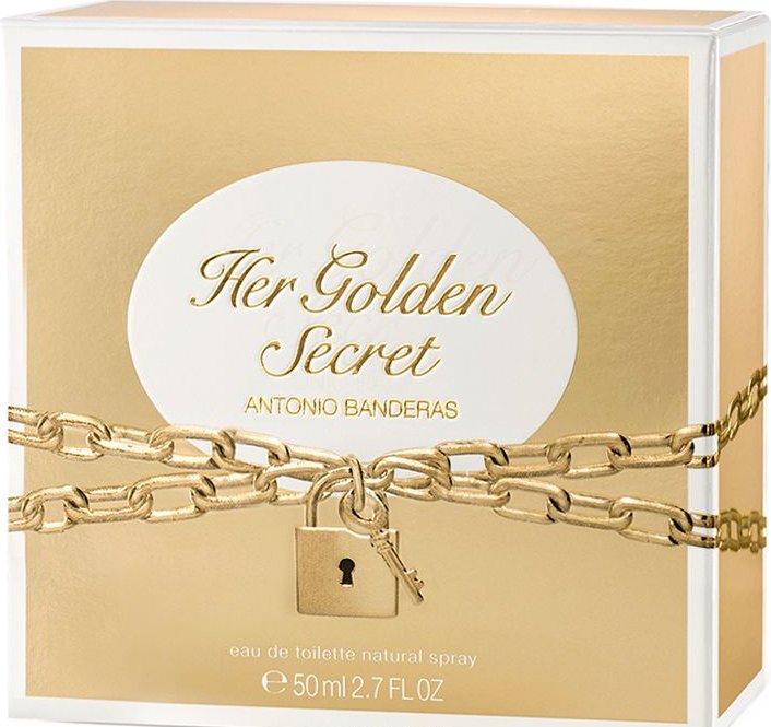 Antonio Banderas Her Golden Secret EDT 2.7 oz 80 ml