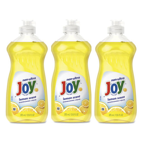 Joy Dishwashing Liquid Lemon Scent 12.6 oz "3-PACK"