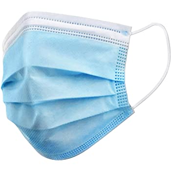 Disposable Protective 3 Layers Face Mask "50-PCS" by Soho Care