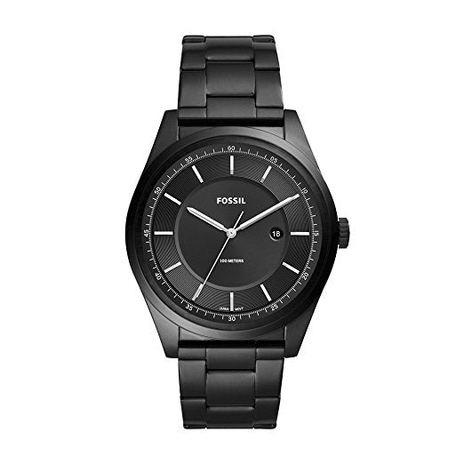 Fossil Men's Mathis Quartz Stainless Steel Casual Watch Black ( FS5425)