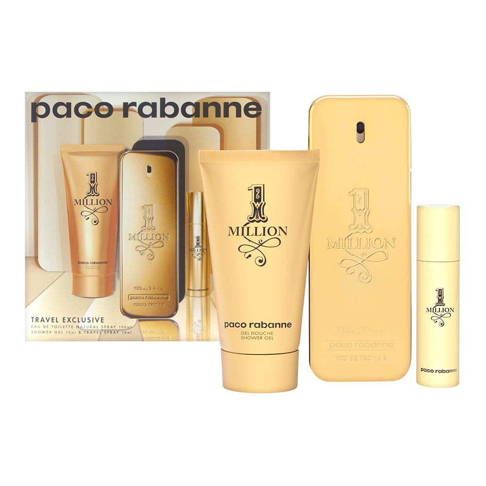 Paco Rabanne One Million 3pc Gift Set