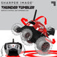 SHARPER IMAGE Thunder Tumbler Toy RC Car for Kids RED, Remote Control Monster Spinning Stunt Mini Truck for Girls and Boys