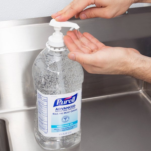 Purell Hand Sanitizer Pump Bottle 67.6 oz (2 L)