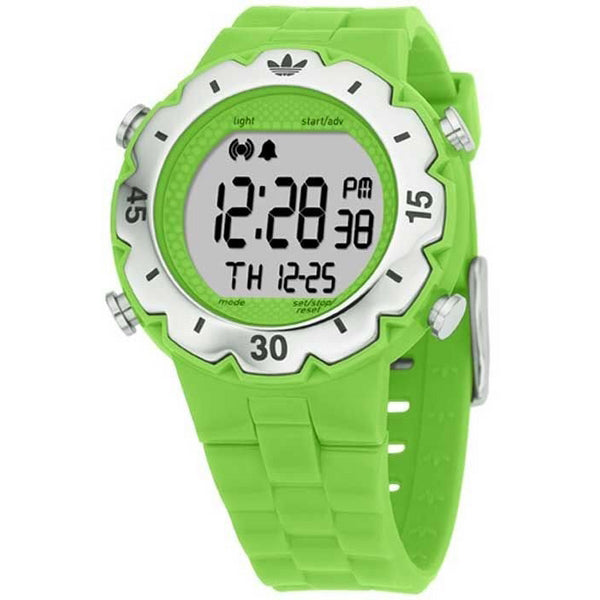 Adidas Wooster Green Resin Bracelet with 45mm Digital Watch ADH6032