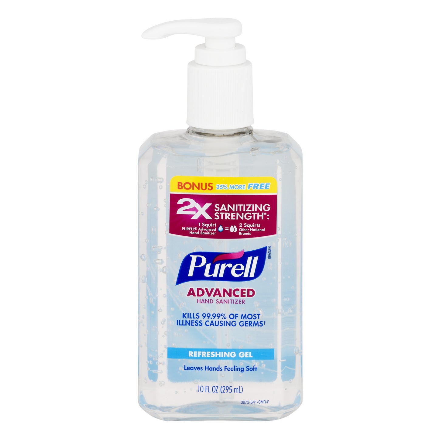Purell Advanced Hand Sanitizer Gel 10 oz Refreshing Gel