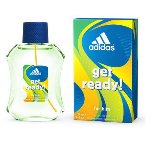 Adidas Get Ready! Eau De Toilette Spray For Men 3.4 oz