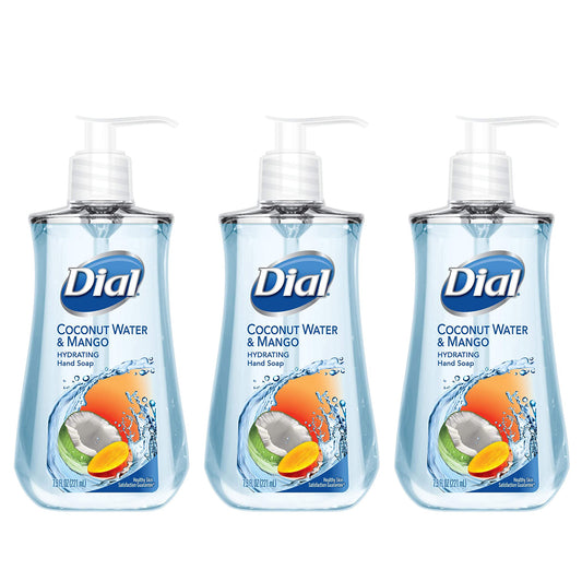 Dial Hand Soap Coconut Water & Mango 7.5 oz "3-PACK"