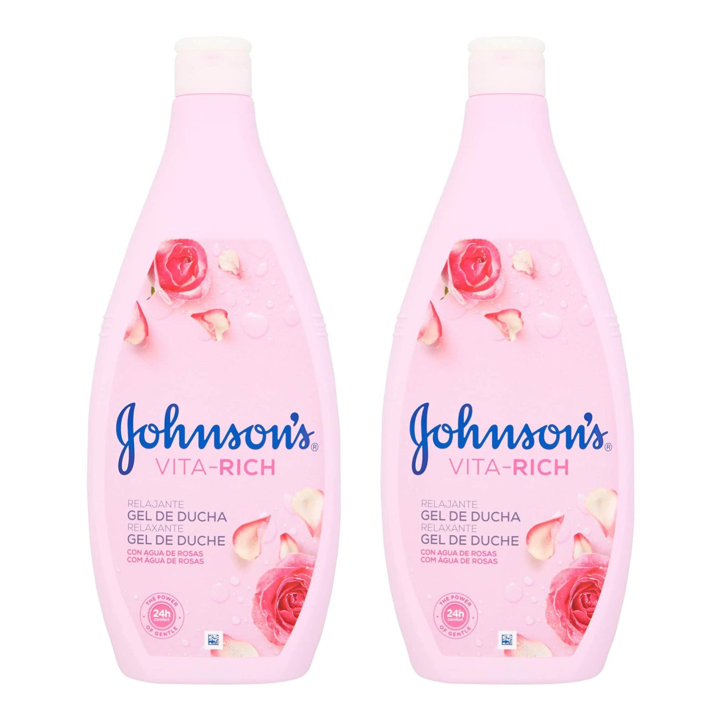 Johnson's Vita-Rich Body Wash with Rose Water 750 ml "2-PACK"