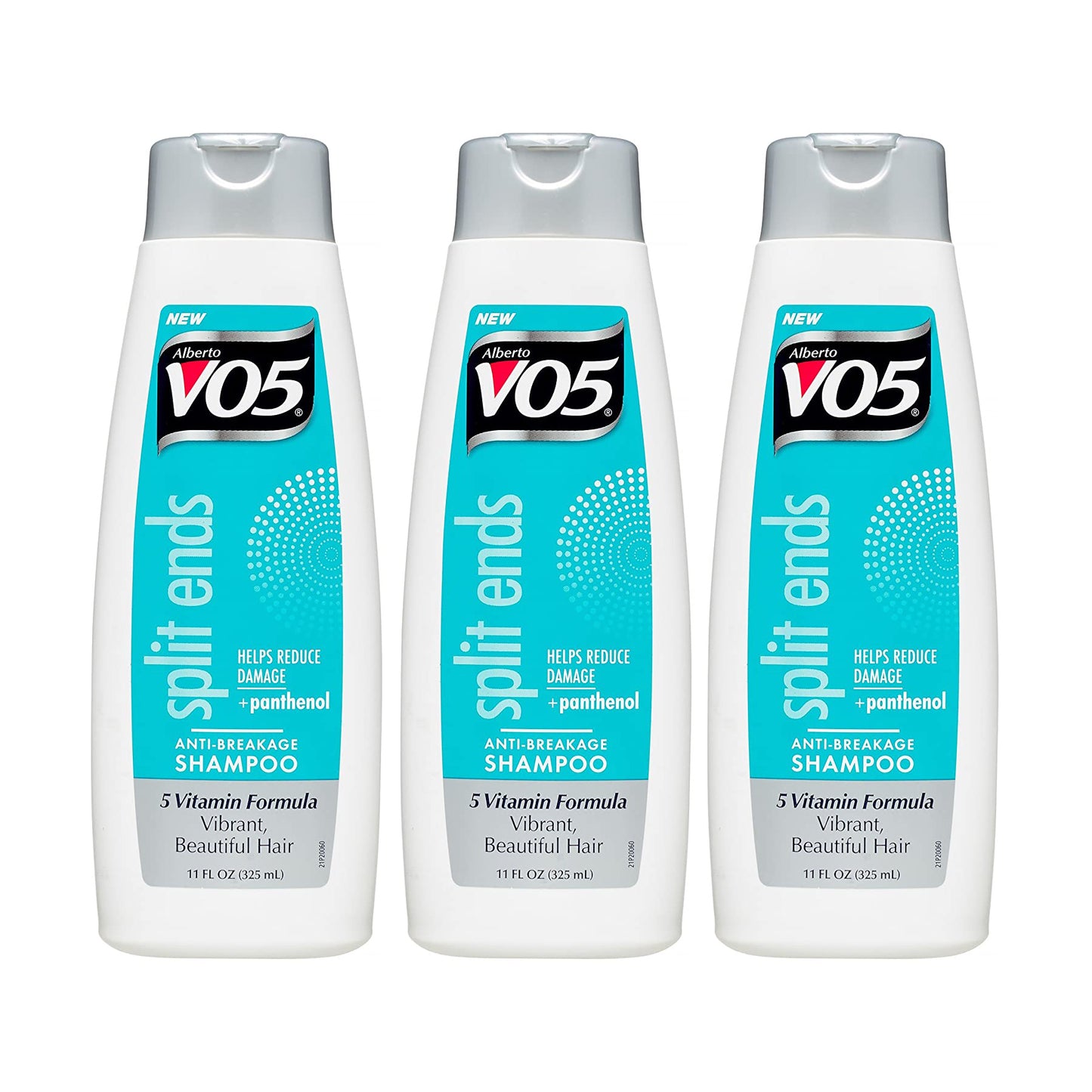VO5 Split Ends Anti-Breakage Shampoo with panthenol 11 Oz (Pack of 3)