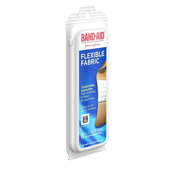 Johnson & Johnson BAND-AID Bandages Travel Kit 8 Each 12-PACK