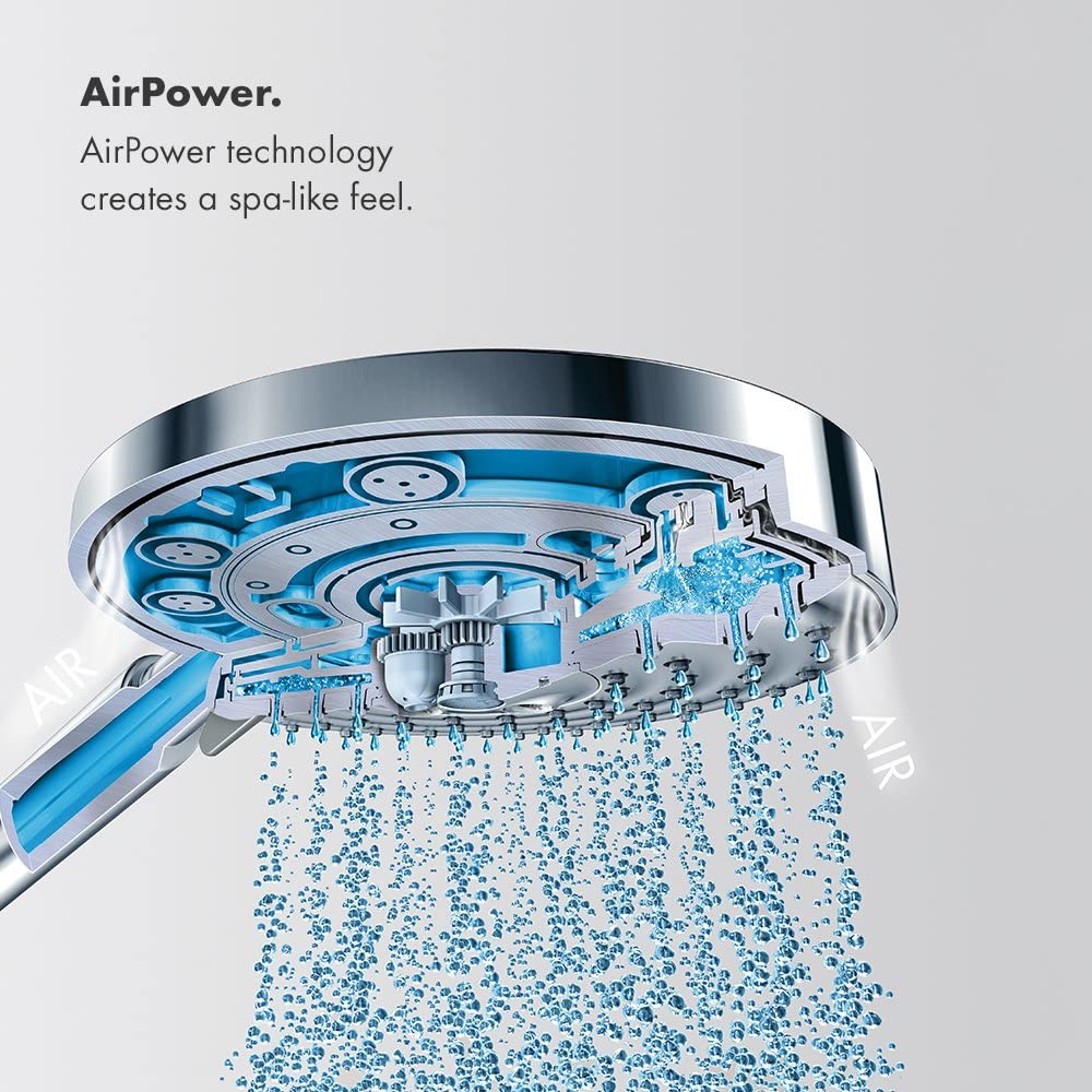 Hansgrohe 04340000 Raindance S 100 AIR 3-Jet Showerhead Chrome