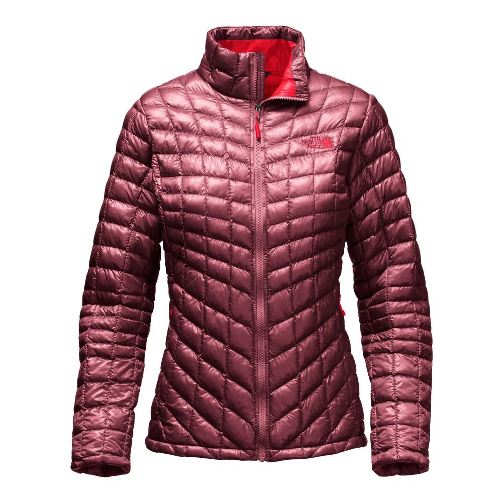The North Face Women's Thermoball Full Zip Jacket Deep Garnet Red MEDIUM (NF00CTL4HBM)