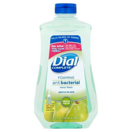 Dial Complete Antibacterial Foaming Hand Soap Refill Fresh Pear 32 oz