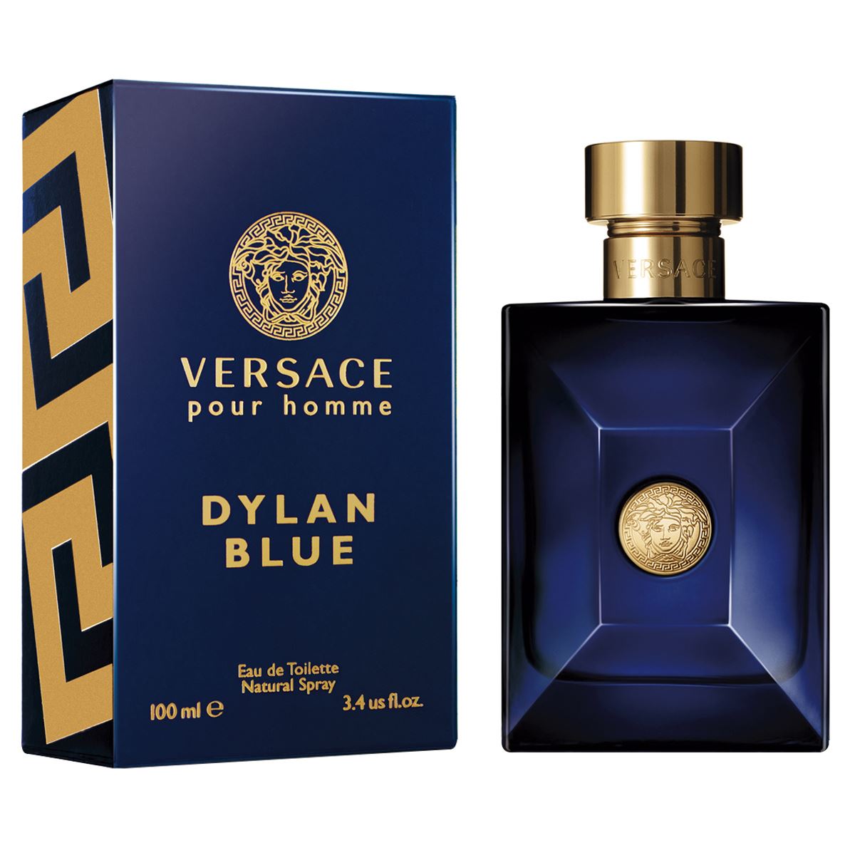 Versace Pour Homme Dylan Blue Eau de Toilette 3.4 oz 100 ml