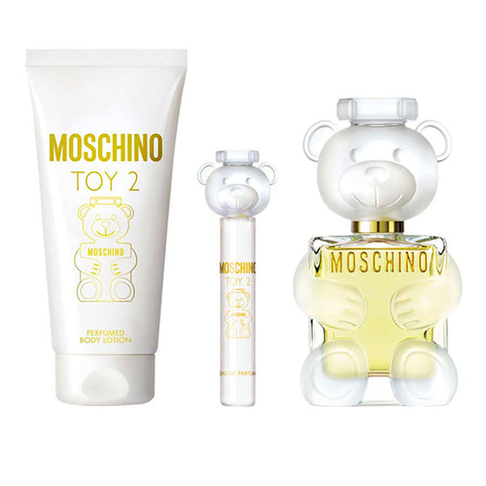 Moschino Toy 2 Eau De Parfum For Women 3 Pc Gift Set