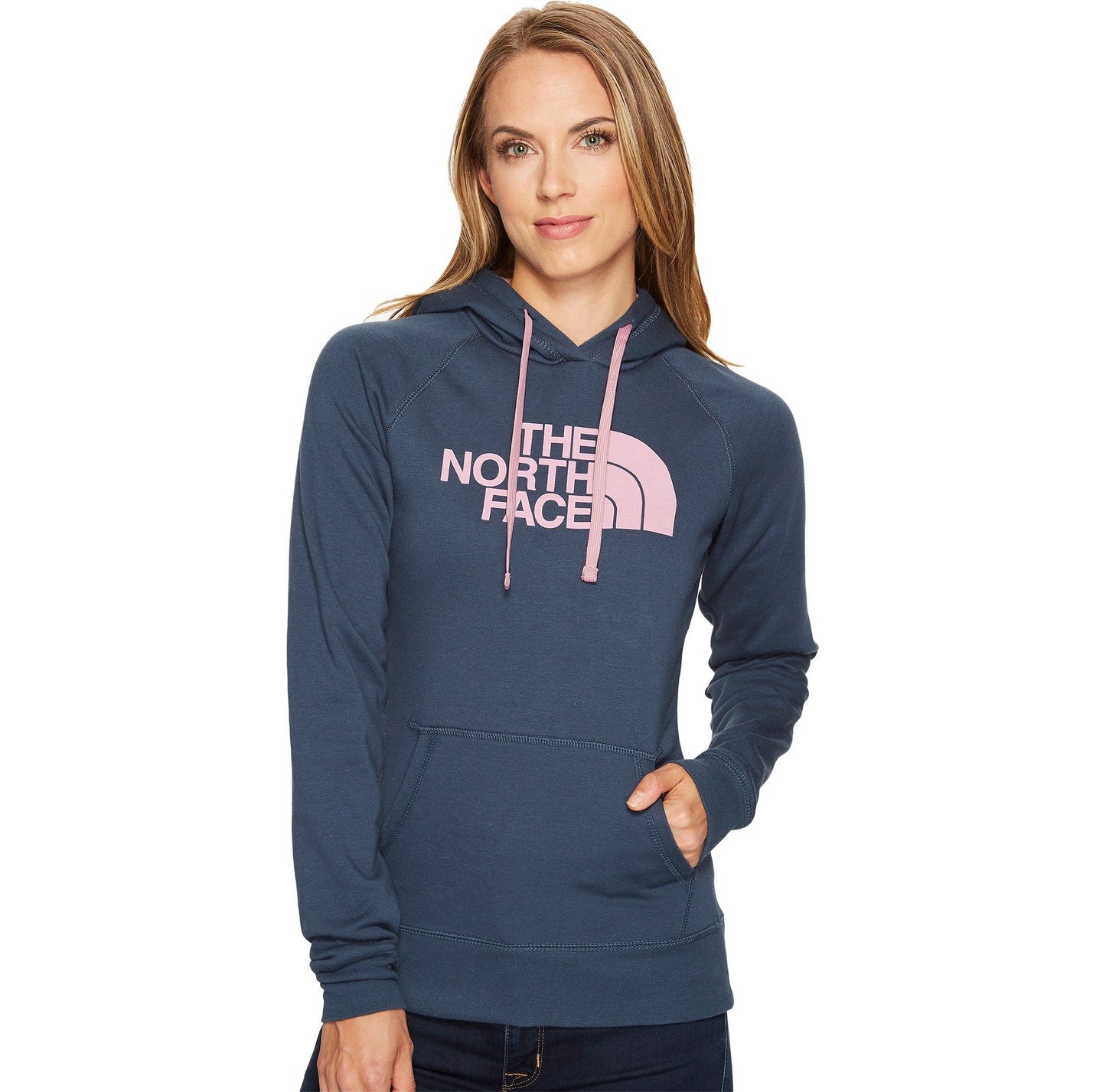 The North Face Women's Half Dome Hoodie Ink Blue/Purple Agate