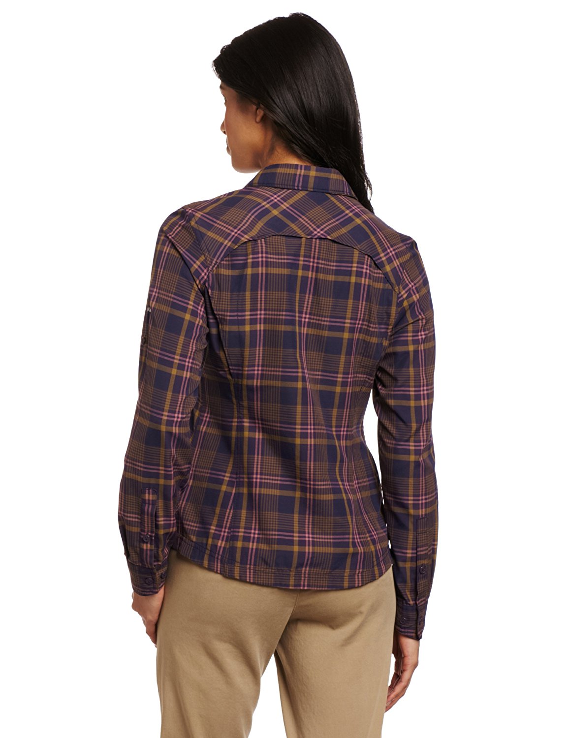 Columbia Silver Ridge Plaid Shirt Long-Sleeve Women's (AL7077)
