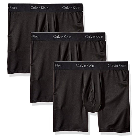 Calvin Klein Men's Underwear Microfiber Stretch 3-Pack Boxer Brief