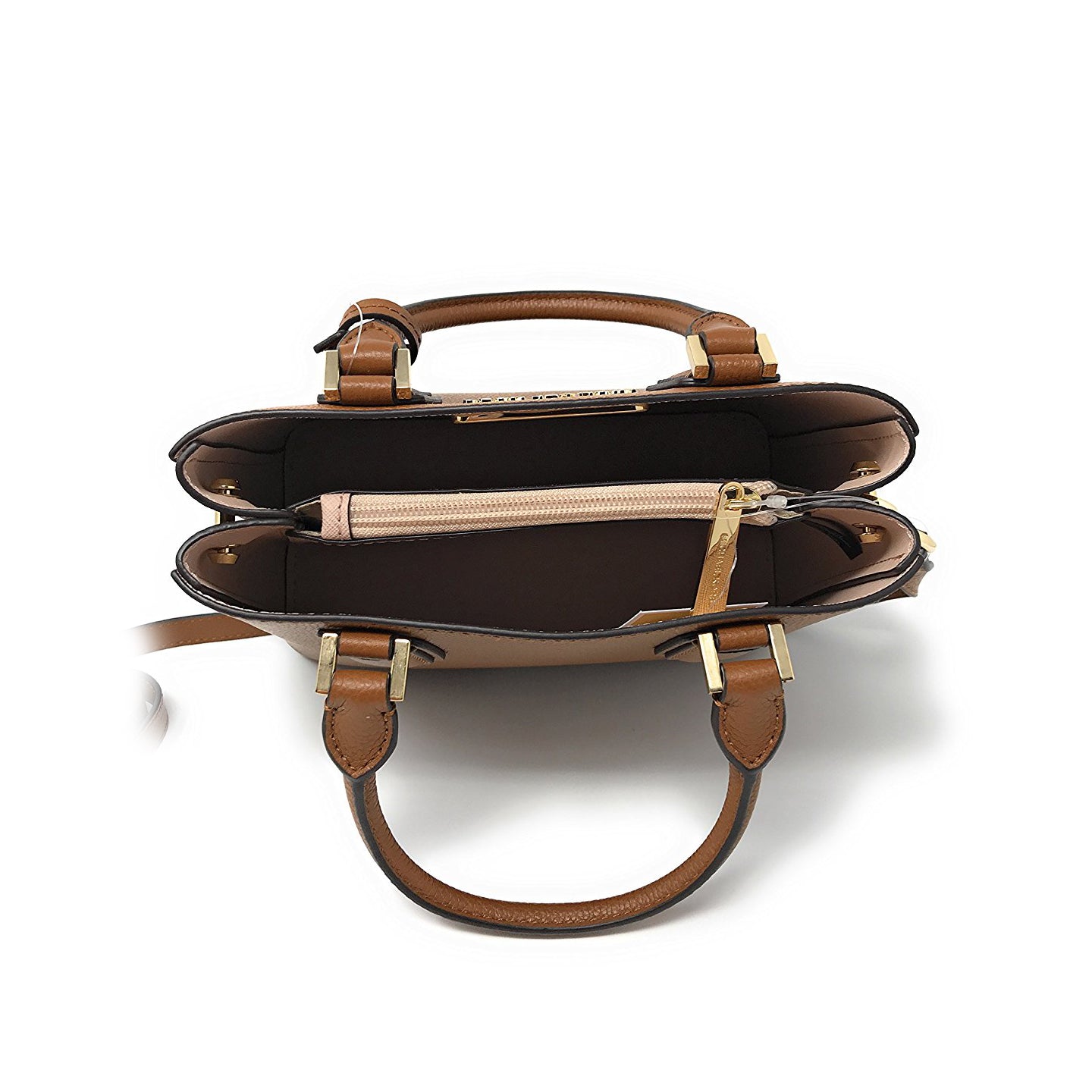 Buyr.com | Crossbody Bags | Michael Kors Emilia Small Saddle Flap Crossbody  Brown MK Signature