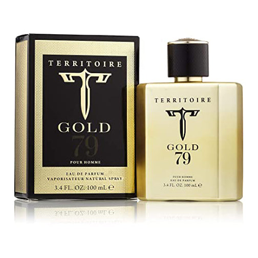 Territoire Gold 79 Eau De Parfum 3.4 oz 100 ml Men – Rafaelos