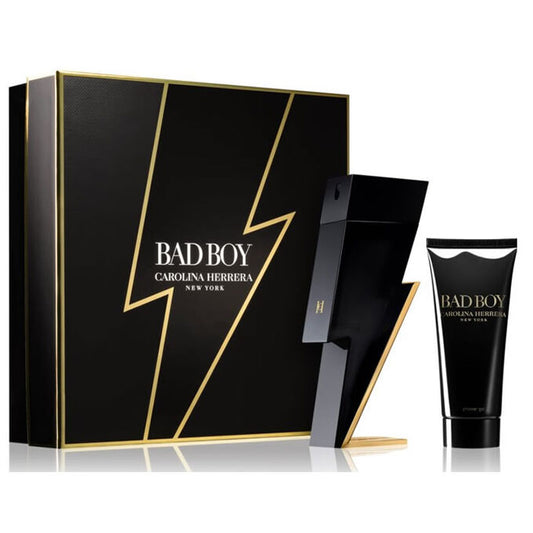 Carolina Herrera Bad Boy 2pc Gift Set EDT 3.4 oz 100 ml Men