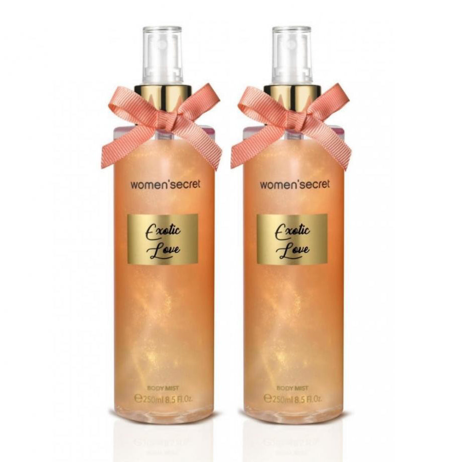 Women's Secret Exotic Love Body Mist 8.5 oz 250 ml "2-PACK"