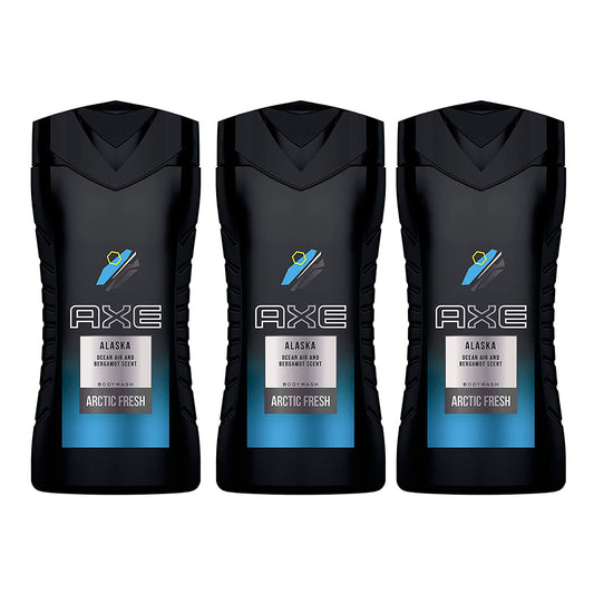 AXE Alaska Arctic Fresh Body Wash 400 ml Men "3-PACK"