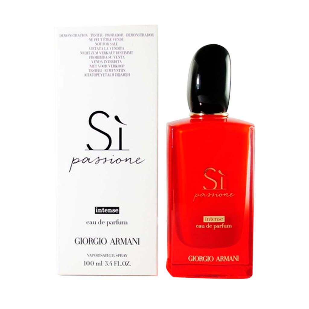 Giorgio Armani SI Passione Intense Eau De Parfum 3.4 Oz (Tester)