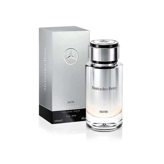 Mercedes Benz Silver Cologne EDT 4.0 oz 120 ml Men