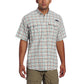 Columbia Men's Super Bahama Short Sleeve Shirt, Brownstone/Seersucker (FM7190-286)