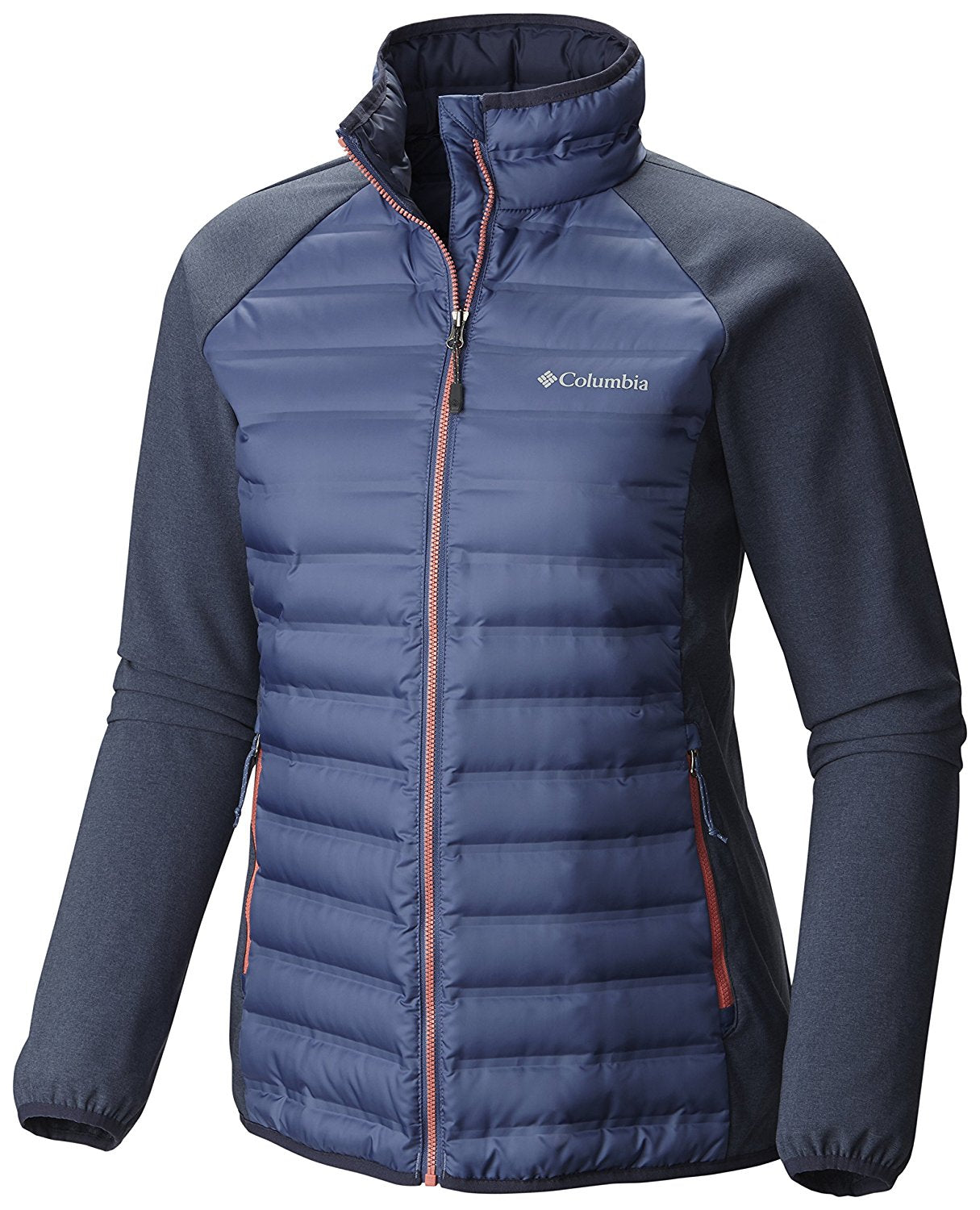 Columbia Women s Flash Forward Hybrid Jacket Bluebell Nocturnal Rafaelos