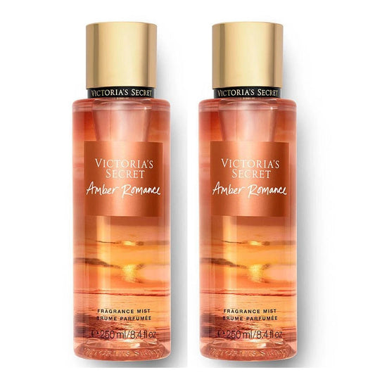 Victoria's Secret Fragrance Mist Amber Romance 8.4 oz 250 ml "2-PACK"