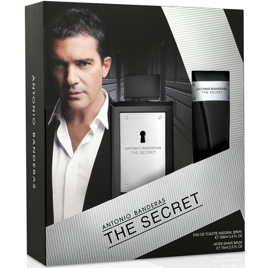 Antonio Banderas The Secret 2pc Gift Set EDT 3.4 oz 100 ml Men