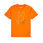 Psycho Bunny Men's Sheffield Tee Festive Orange