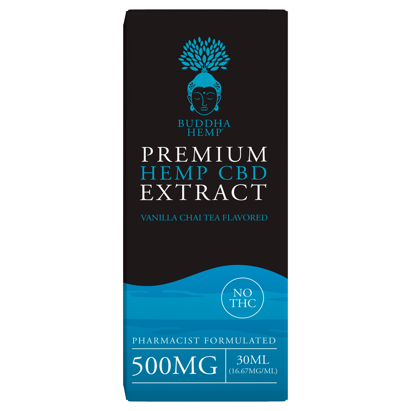 Premium Hemp CBD Extract Vanilla Chai Tea Flavored 500MG