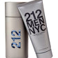 Carolina Herrera 212 NYC Men Eau de Toilette 100ml 3.4 oz Coffret GIFT SET